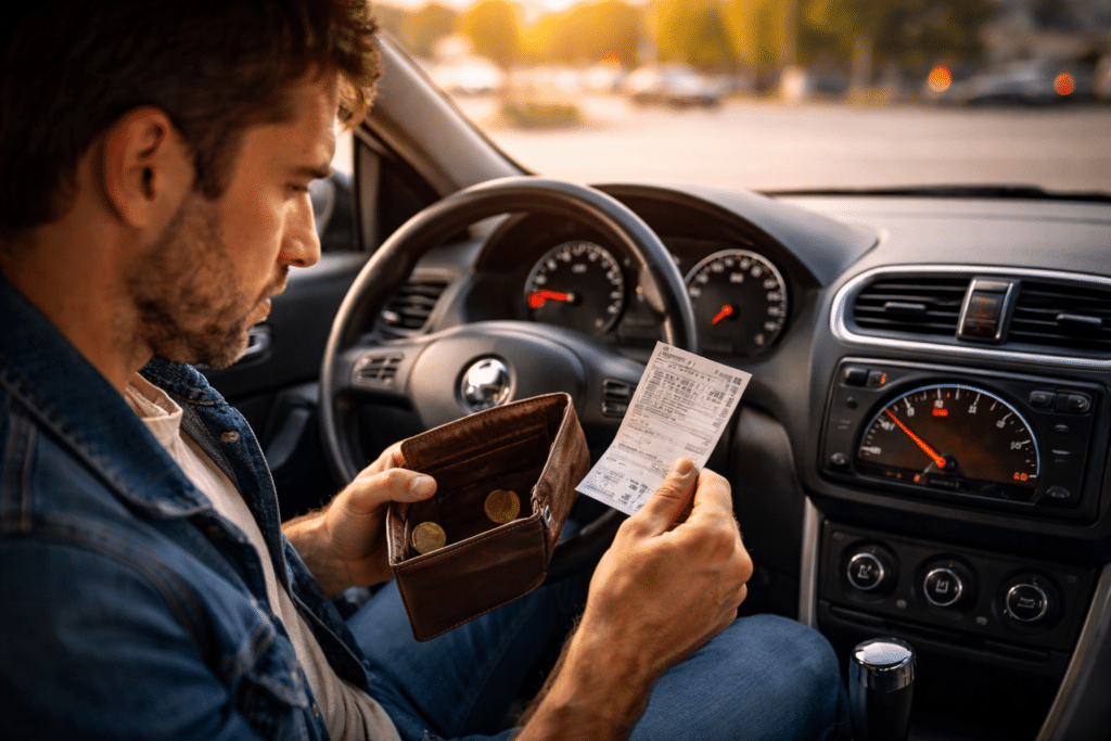 Kad gorivo curi kroz zrak